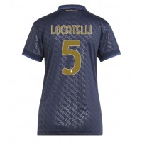 Maglie da calcio Juventus Manuel Locatelli #5 Terza Maglia Femminile 2024-25 Manica Corta